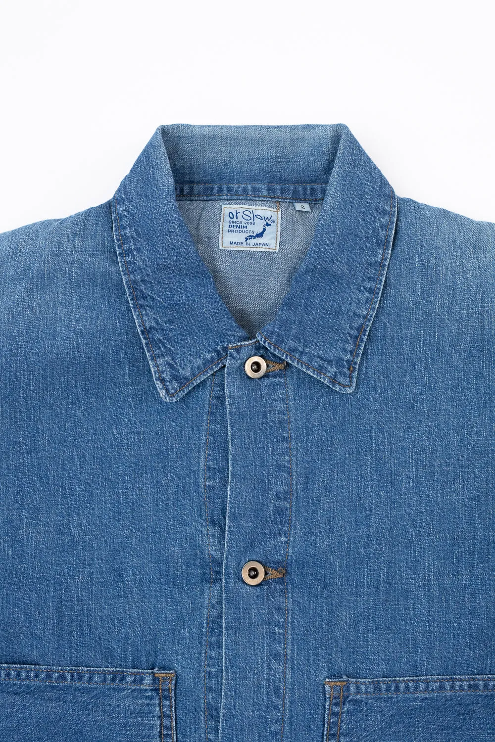 01-6120-95 - Utility Coverall - Used-Wash Denim