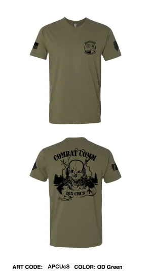 265 Combat Communications Squadron Comfort Unisex Cotton SS Tee - APCUcS
