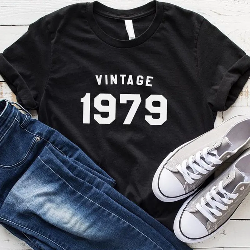 45th Birthday T-shirt | Vintage 1979 T-Shirt | Party Tops Gift