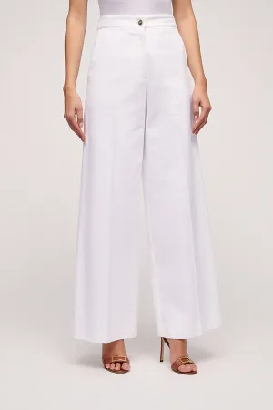 ANACARDI A WIDE COTTON TROUSERS