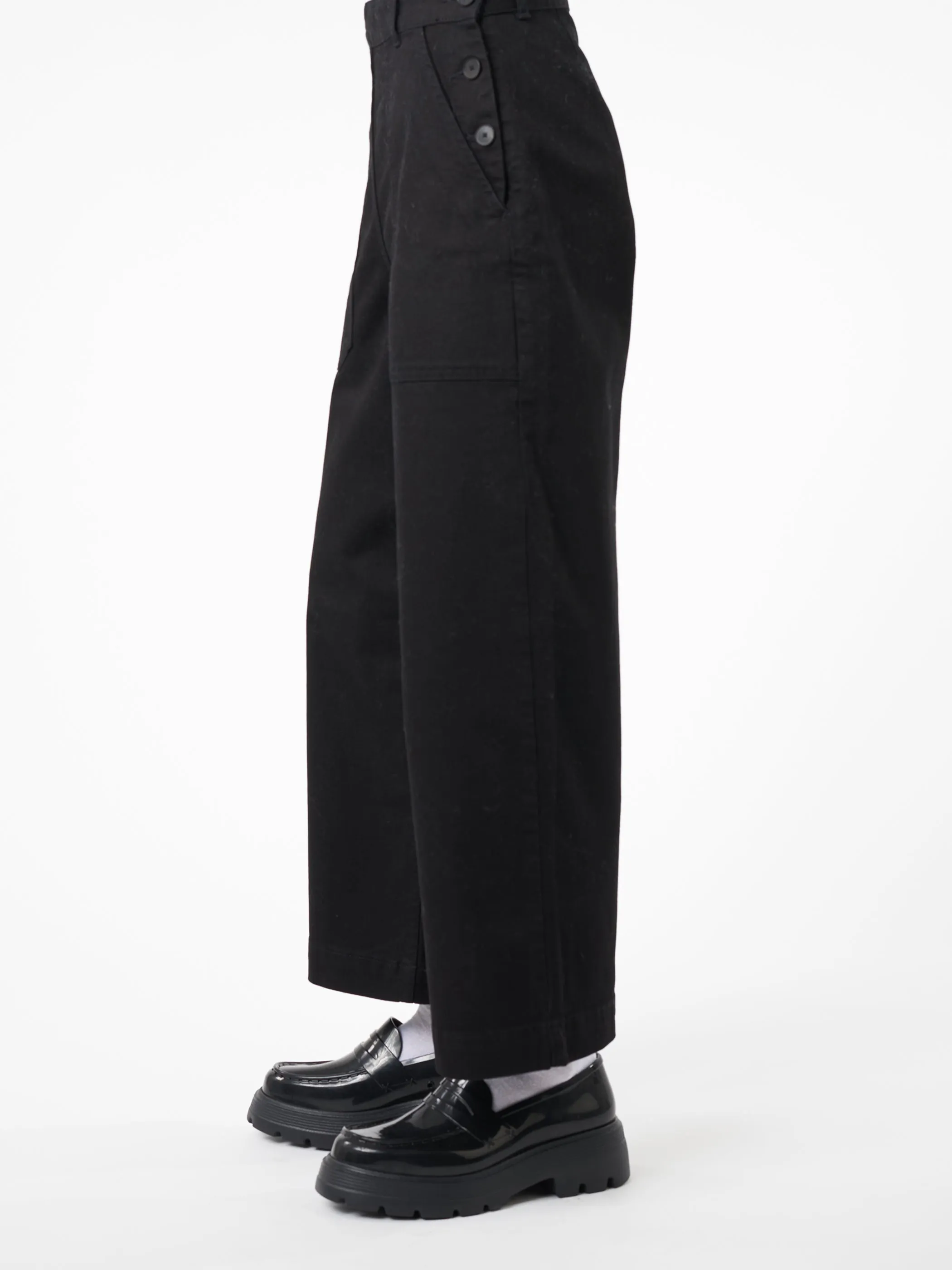 Annie Side Button Trousers