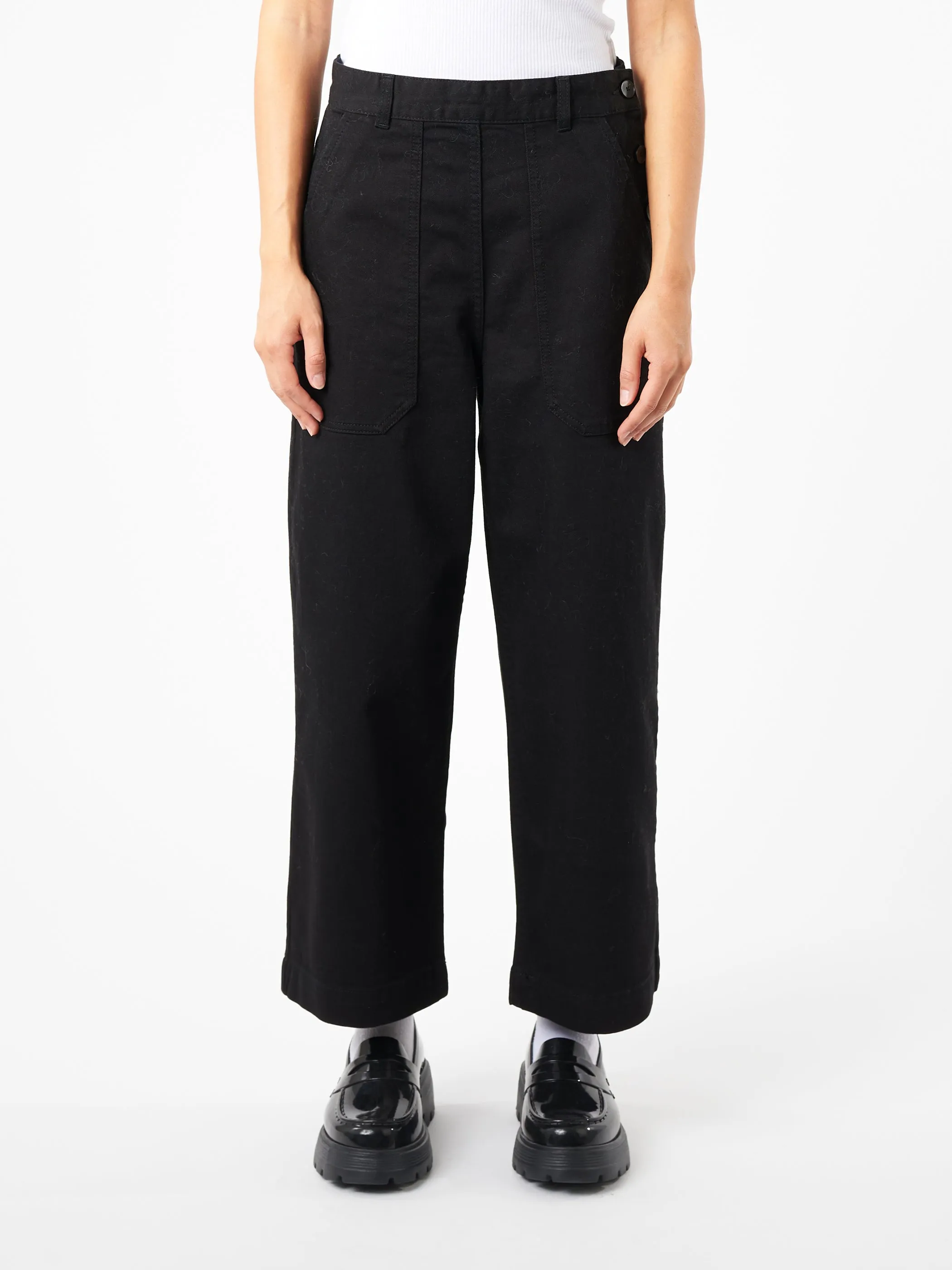 Annie Side Button Trousers