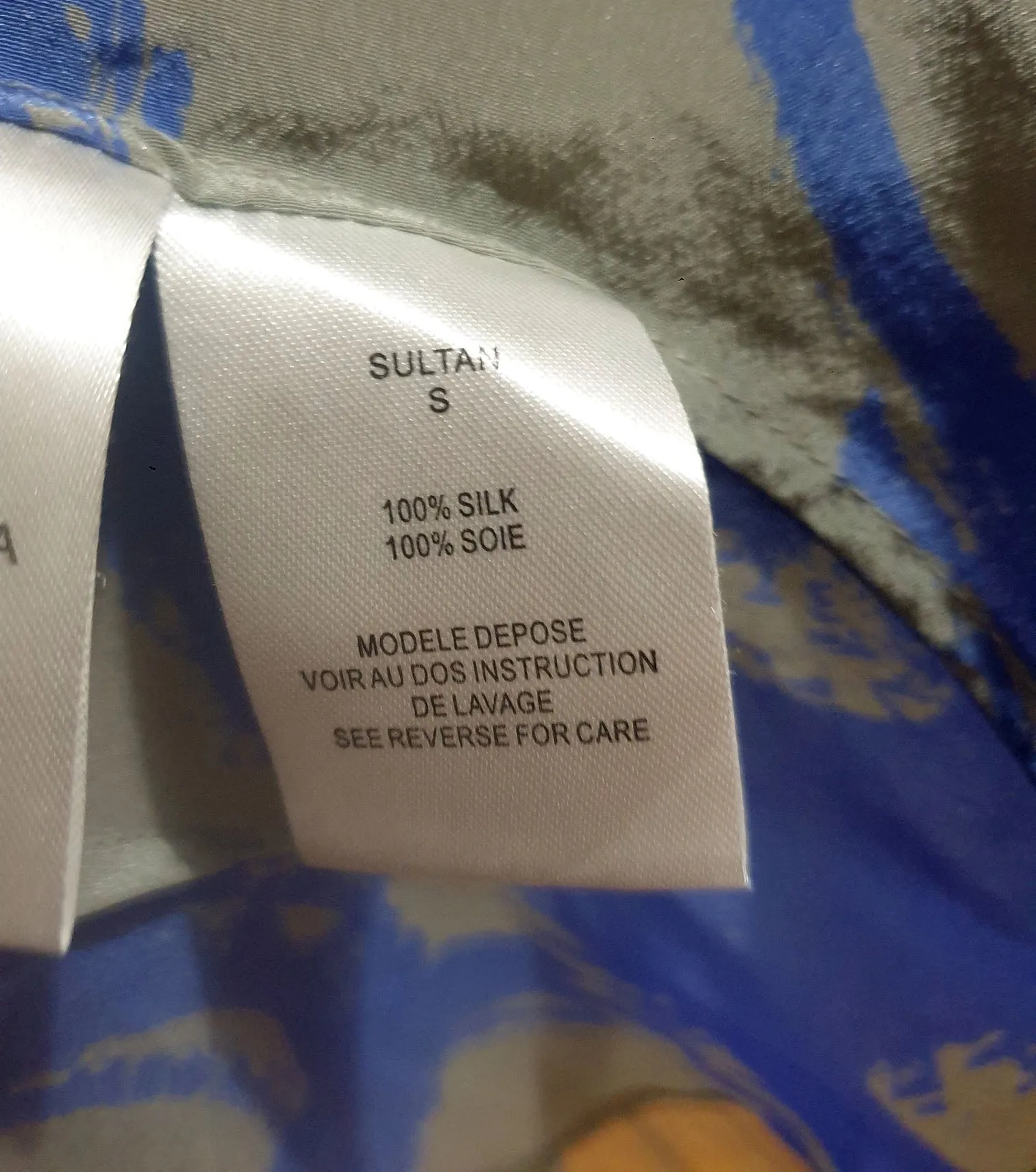 April, May silk top size small