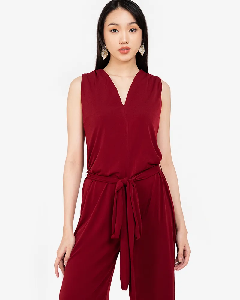 Bali V-neck Jumpsuit