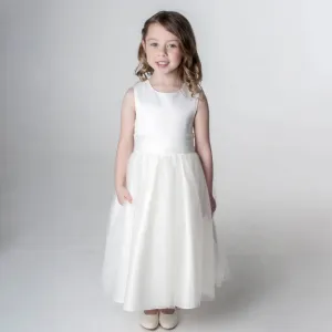 Betsy Ivory Flower Dress