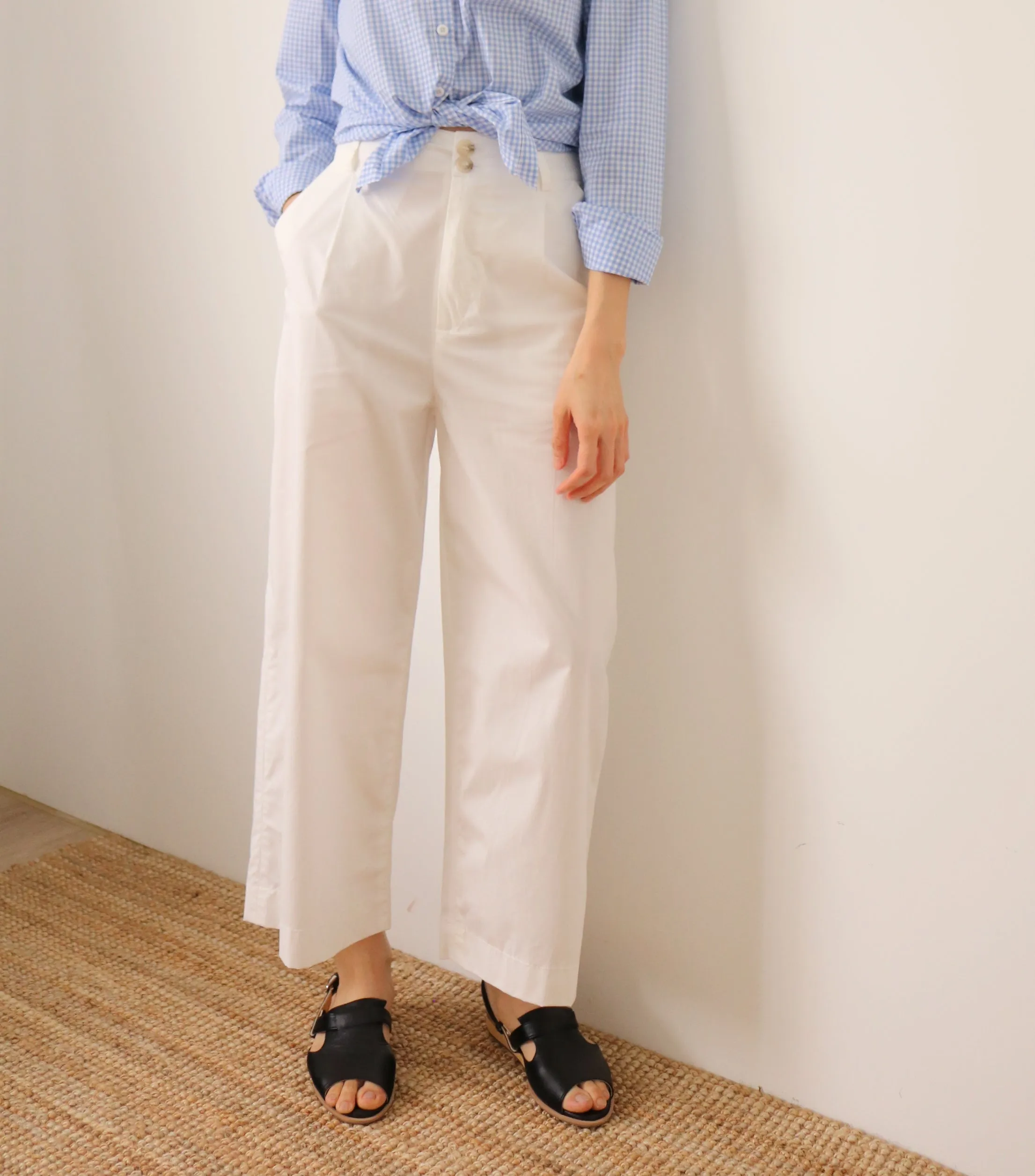 Blanc Trousers-sold out