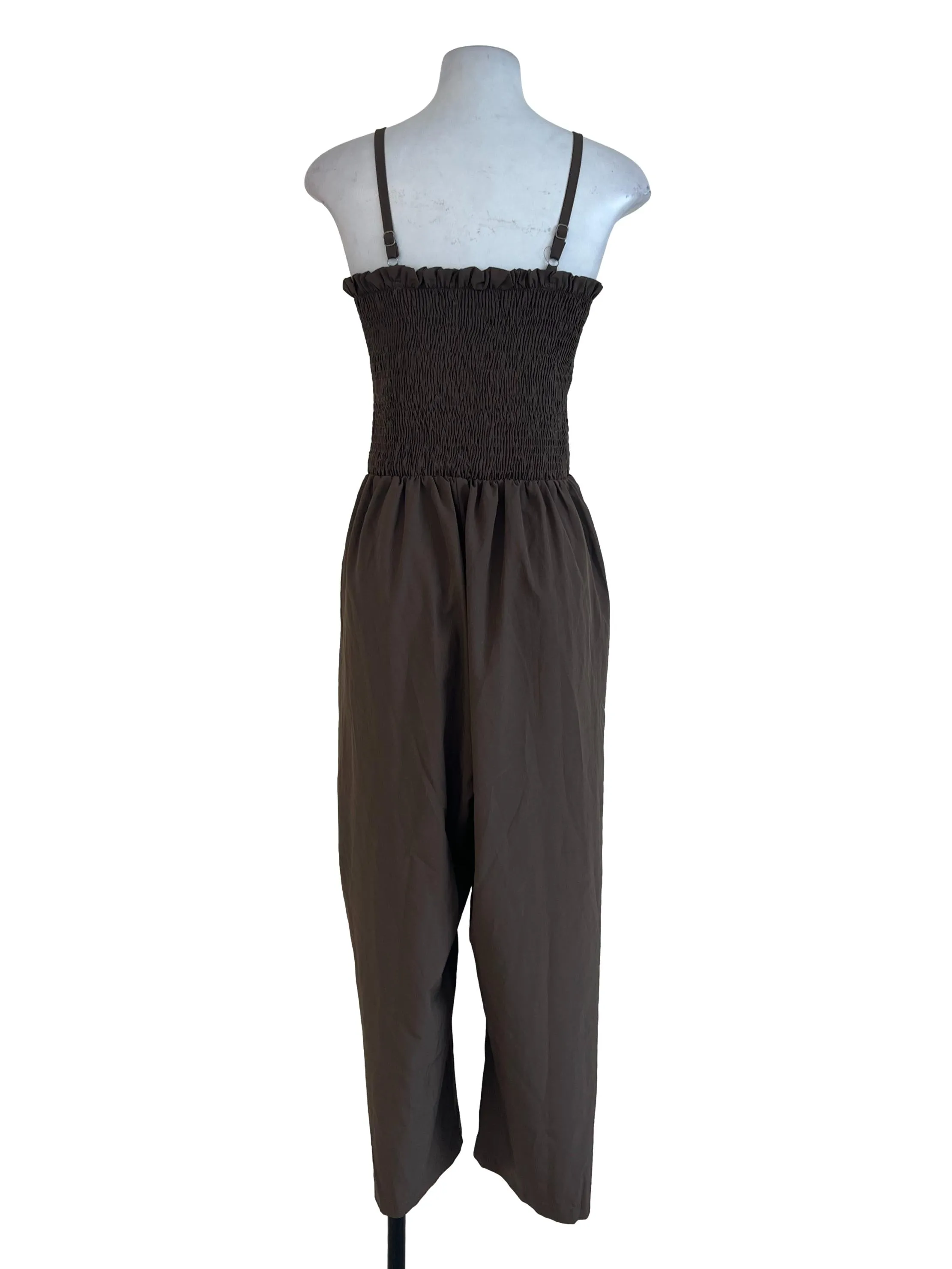 Brown Jumpsuit