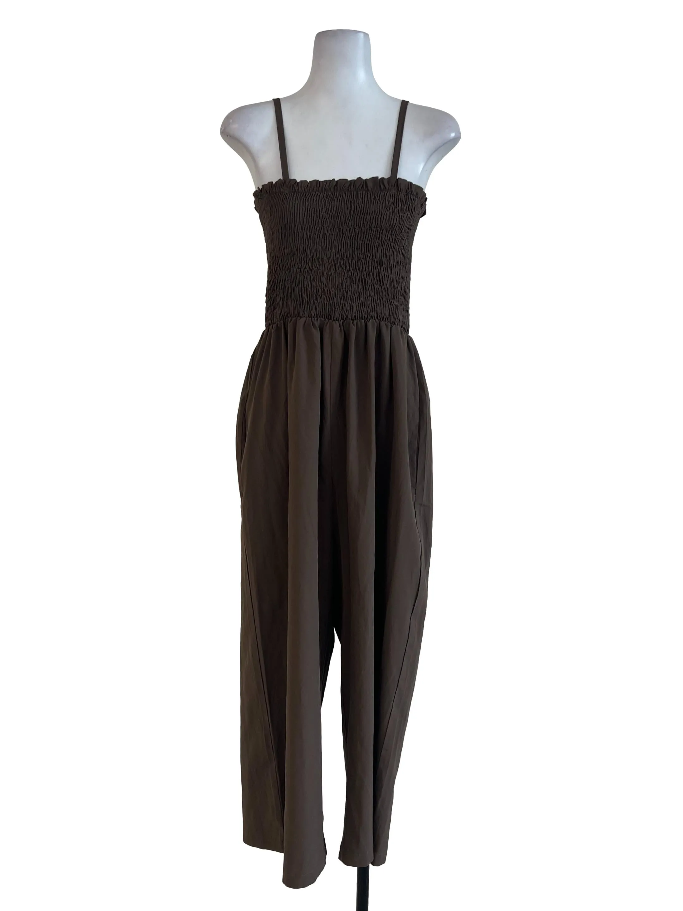 Brown Jumpsuit