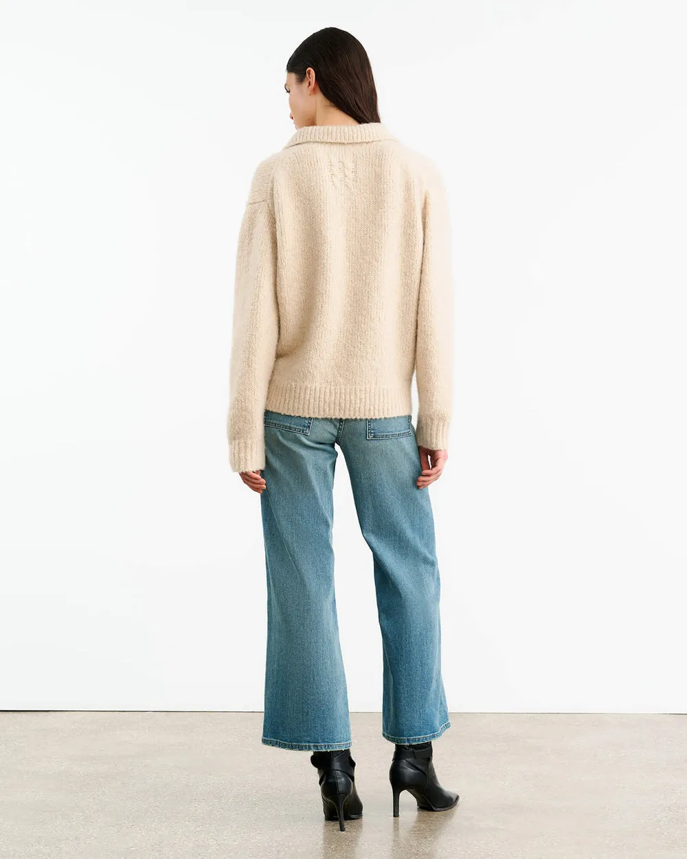 Callen Sweater - Beige Melange
