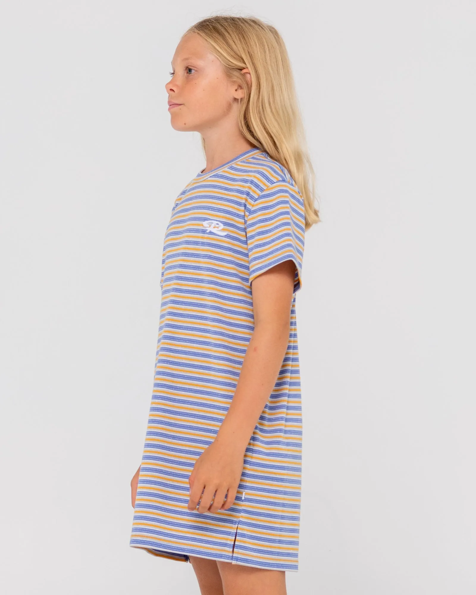 Camila Stripe T Shirt Dress Girls