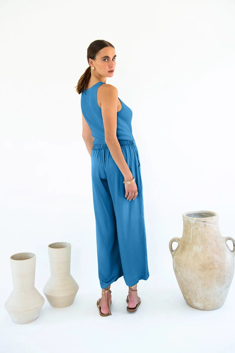 Carina TENCEL ™ Modal Cropped Palazzo Trousers | Multiple Colours