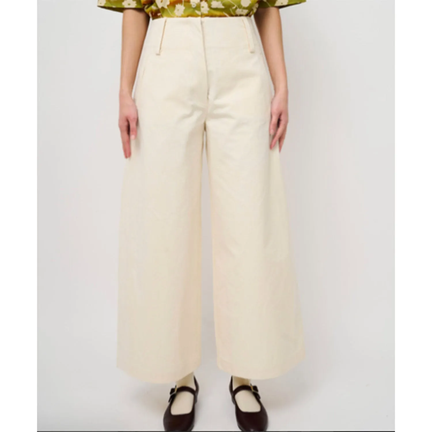 Cawley Studio Grace Trousers Ecru