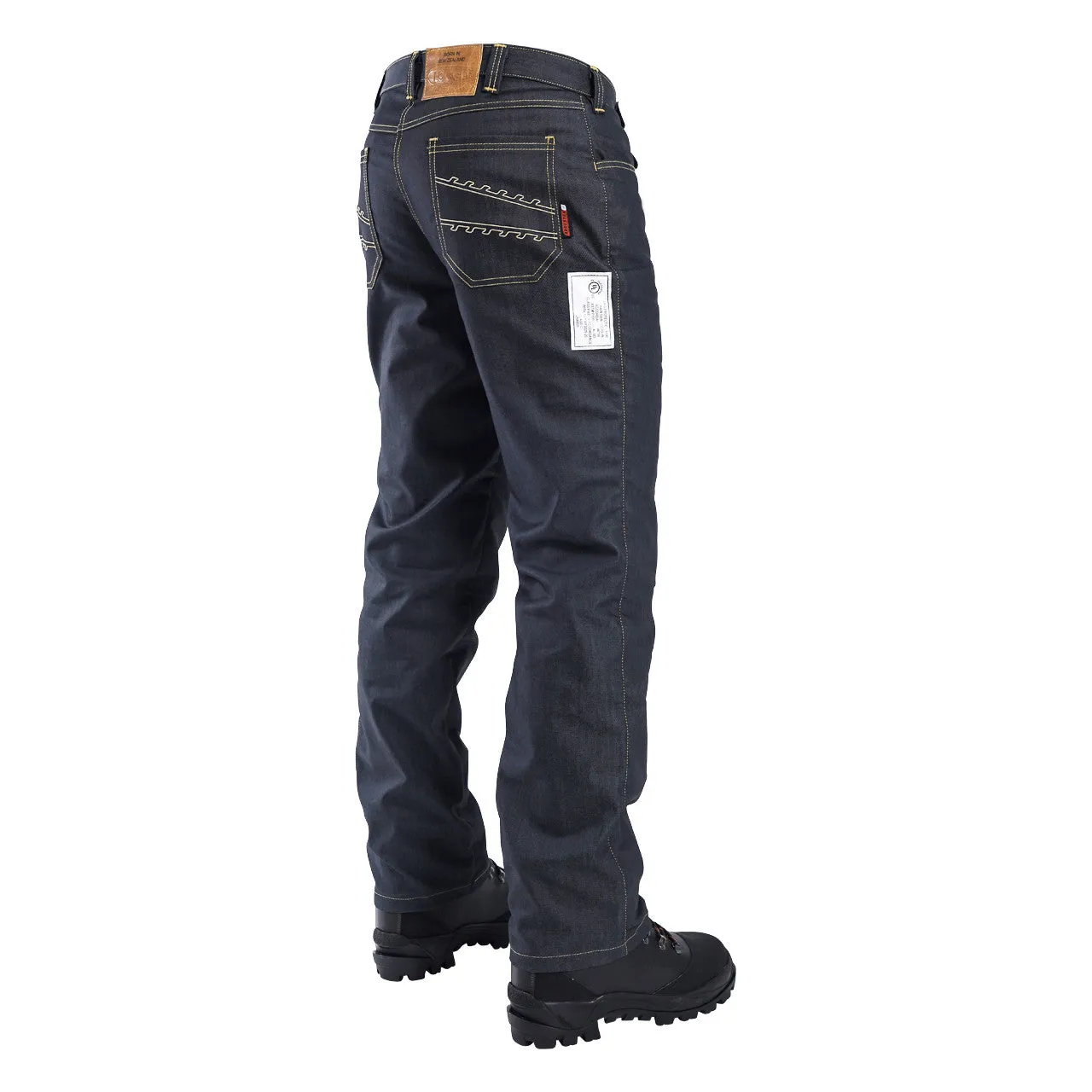 Clogger Denim Mens Chainsaw Trousers