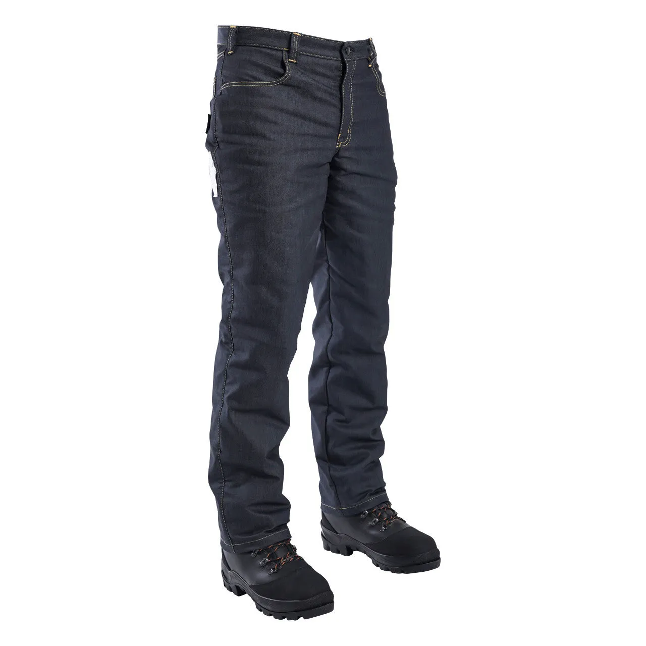 Clogger Denim Mens Chainsaw Trousers