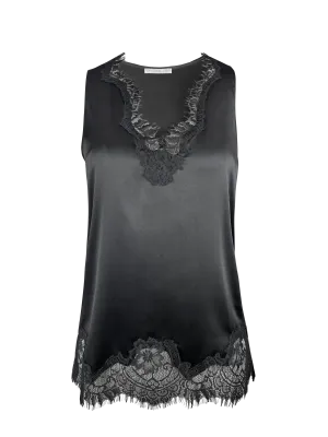 Coco Lace Tank - Black