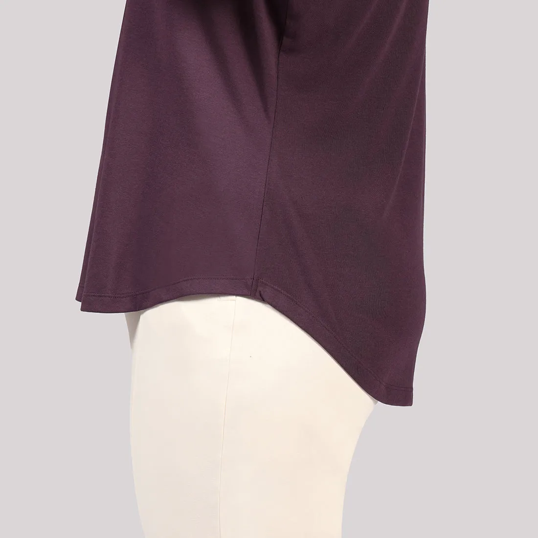 Cotton Pro Curved Hem Tee