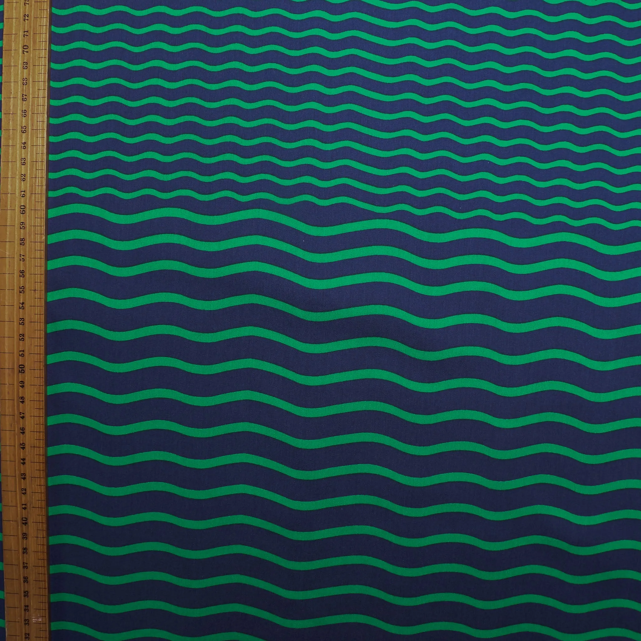 Cotton Sateen Fabric - Blue