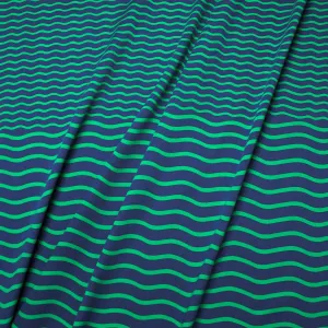 Cotton Sateen Fabric - Blue