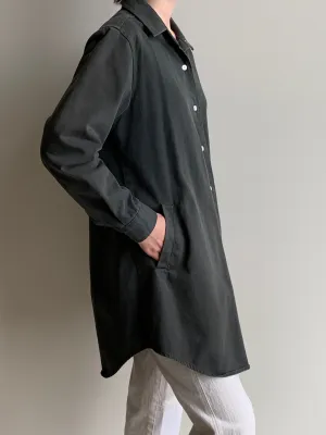 Cotton shirt jacket