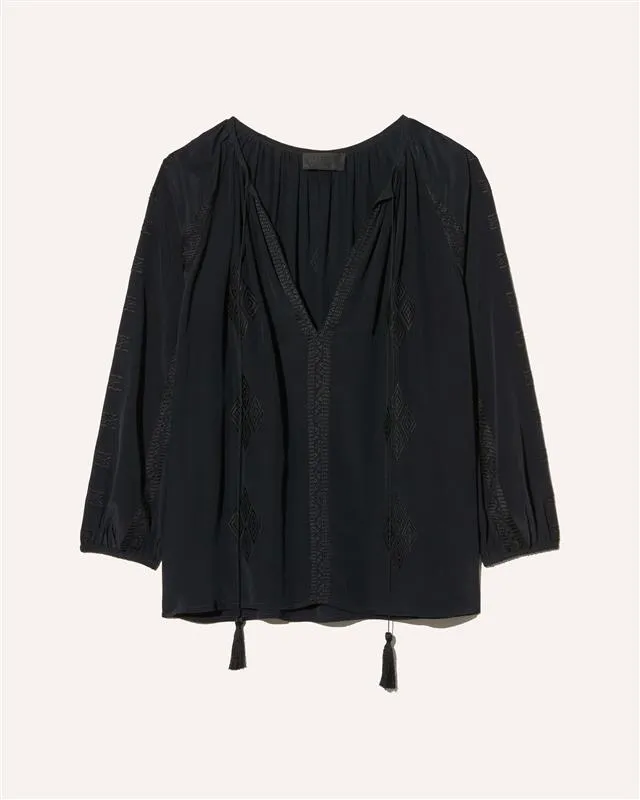 CRISTO SILK BLOUSE