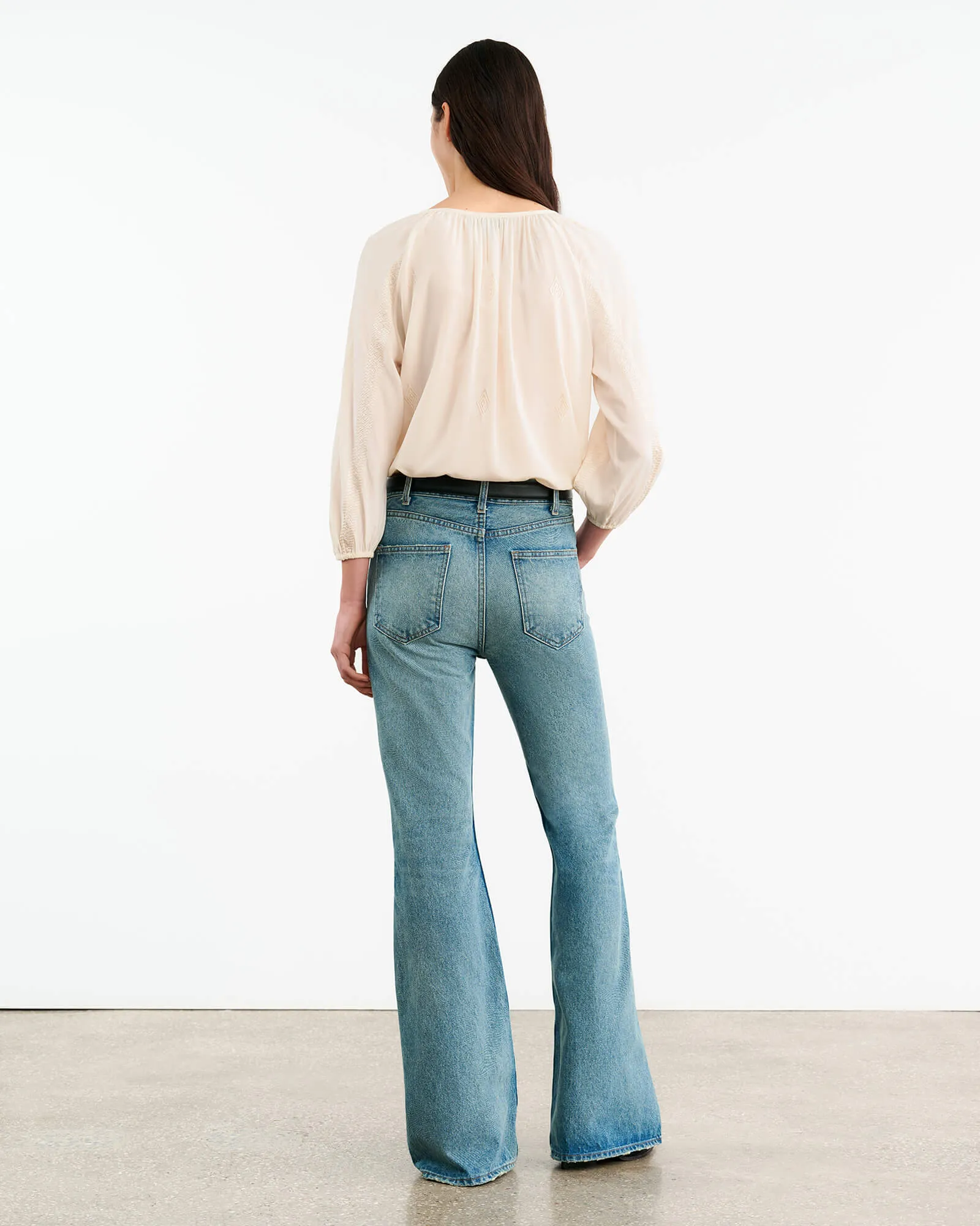 CRISTO SILK BLOUSE