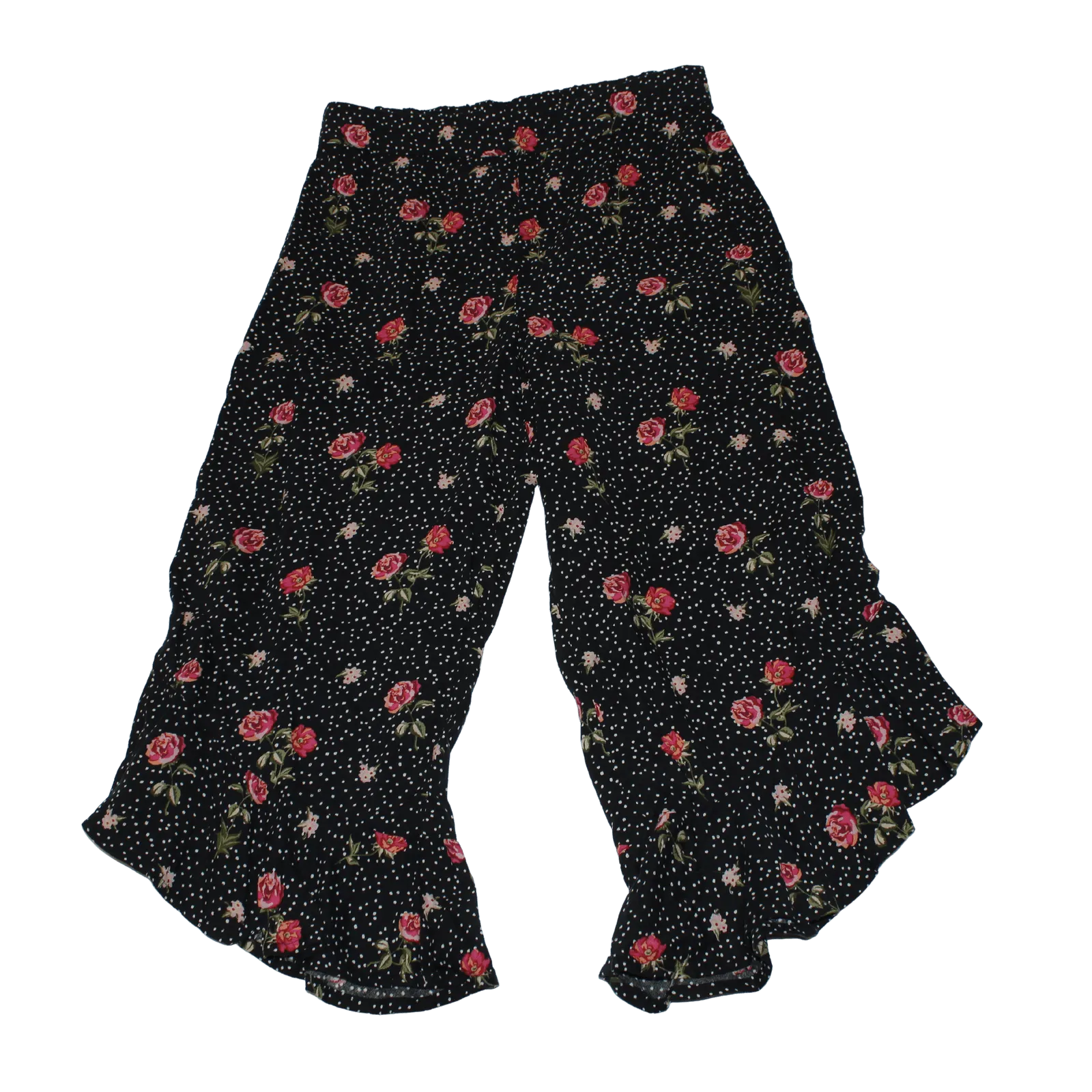 Cropped Rose Trousers