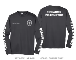 CUSTOM RTD Transit Police Hi-Tech Performance Unisex LS Tee - MNNwML