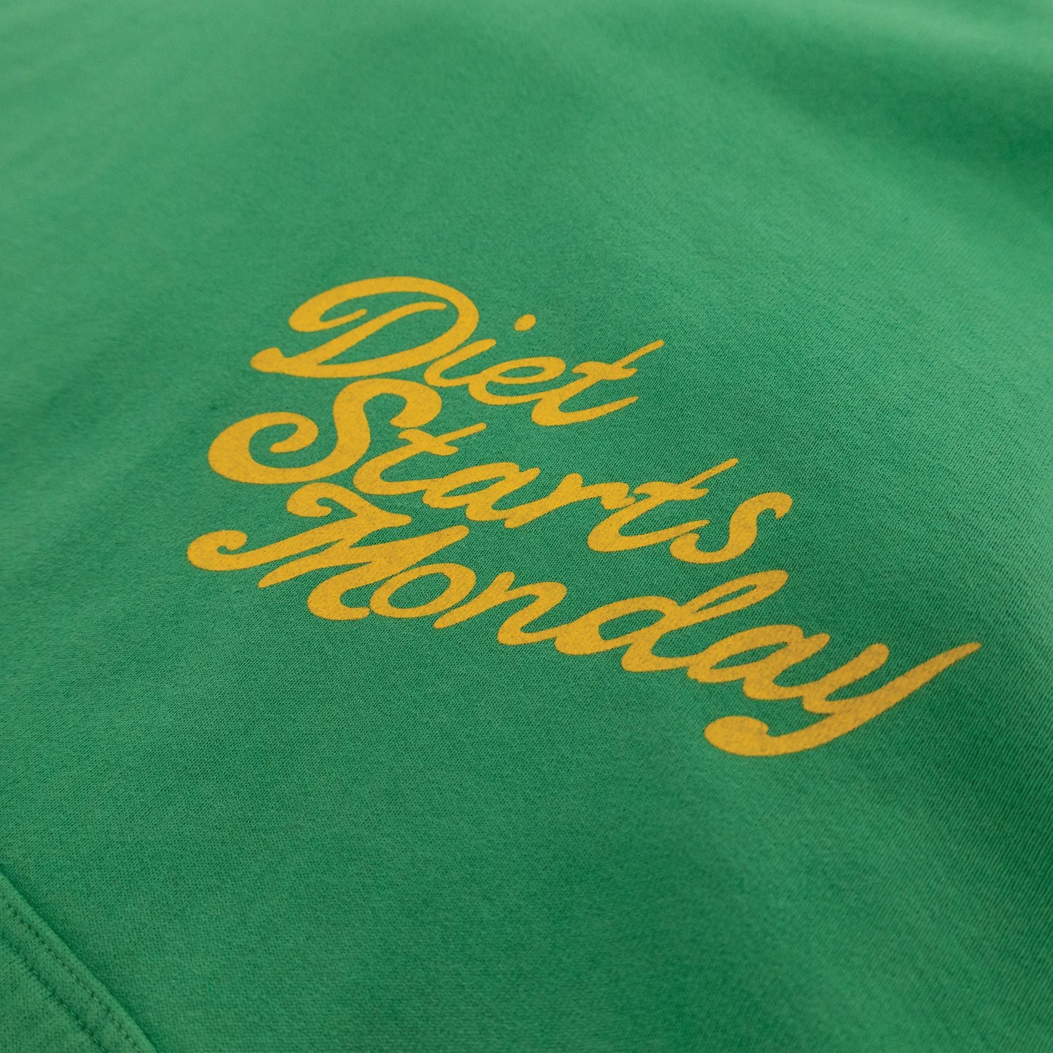 Diet Starts Monday Overlap Script Hoodie DSM-FA23-018