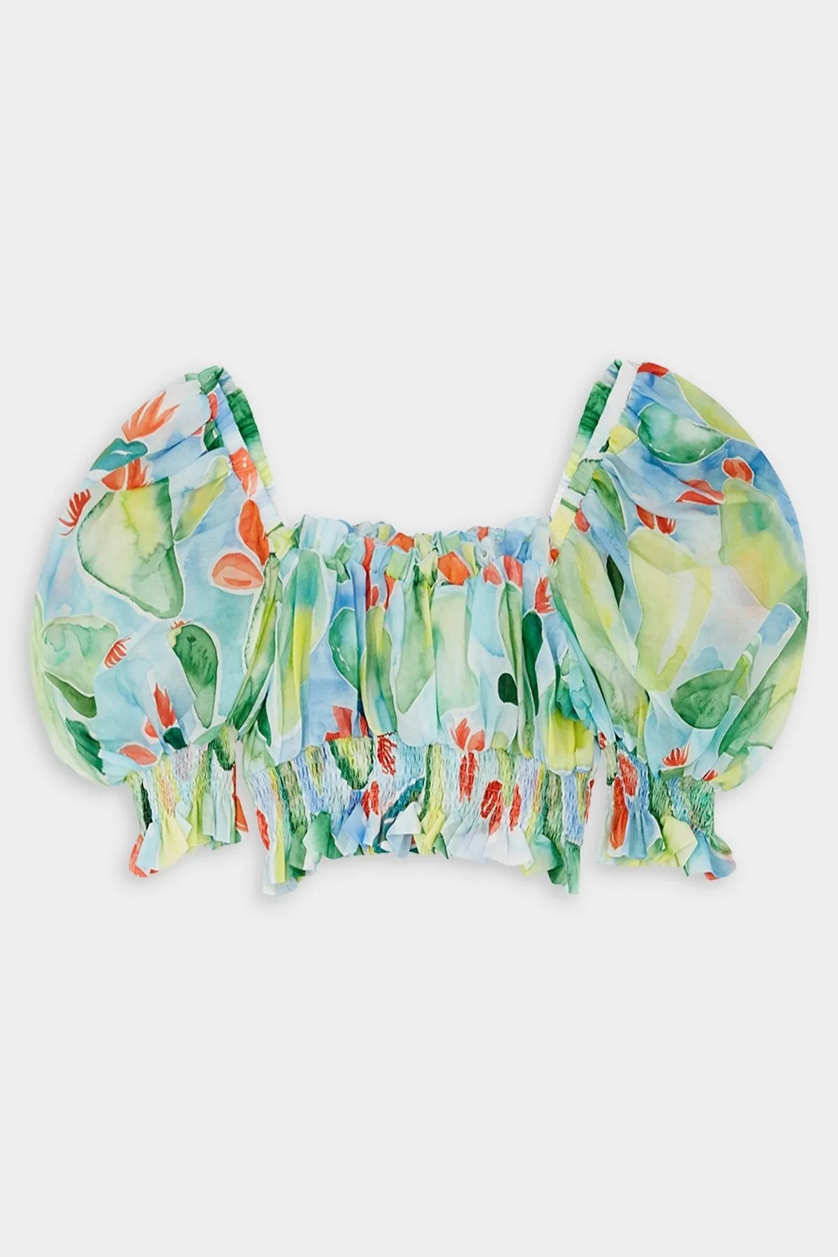 Dora Top in Barbary Print
