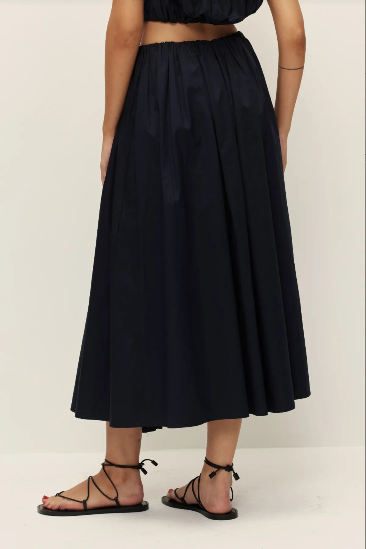 ELODIE | Bari Poplin Skirt