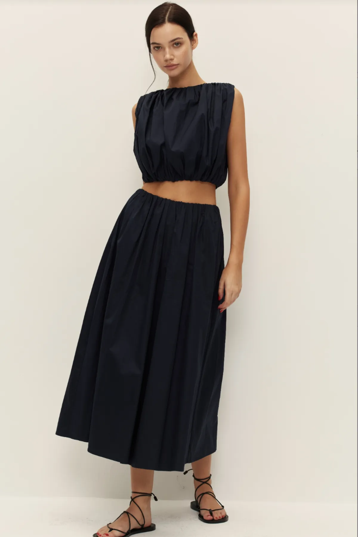 ELODIE | Bari Poplin Skirt