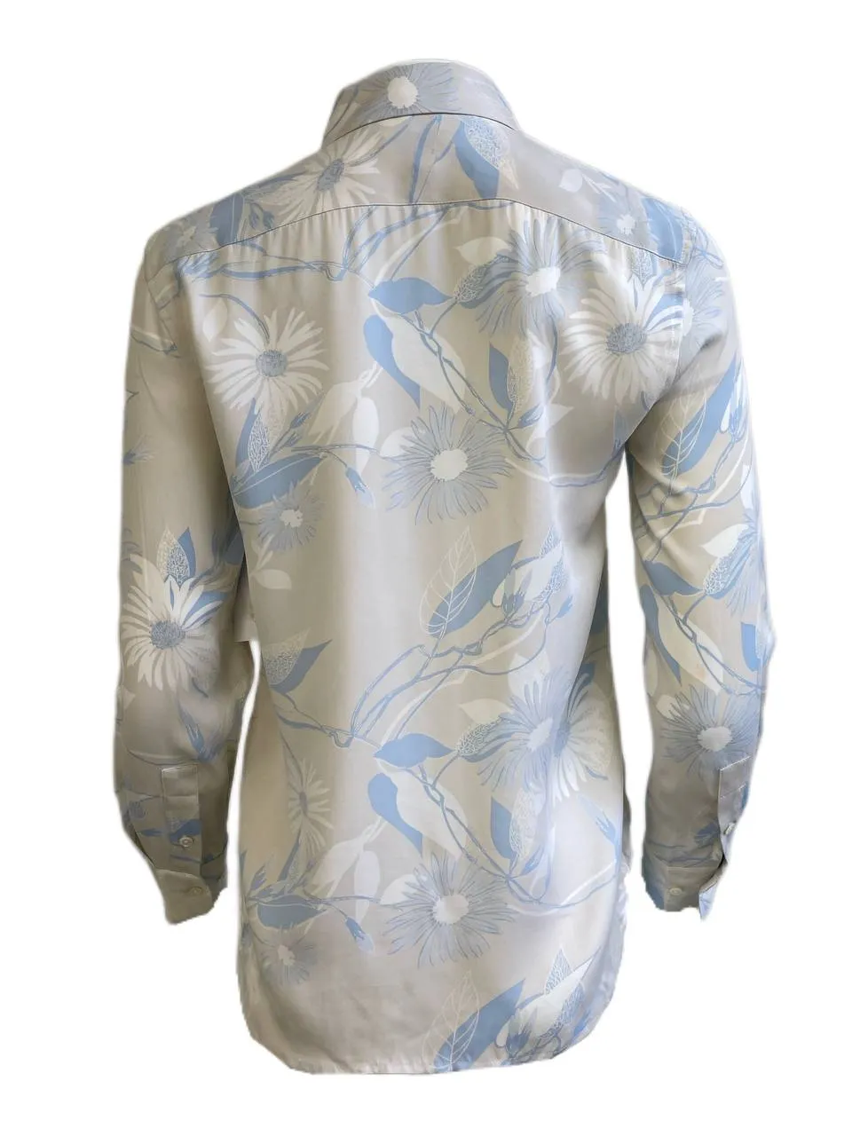 EQUIPMENT Femme Women's Gris Sables Mul Leema Silk Blend Shirt Size XS NWT