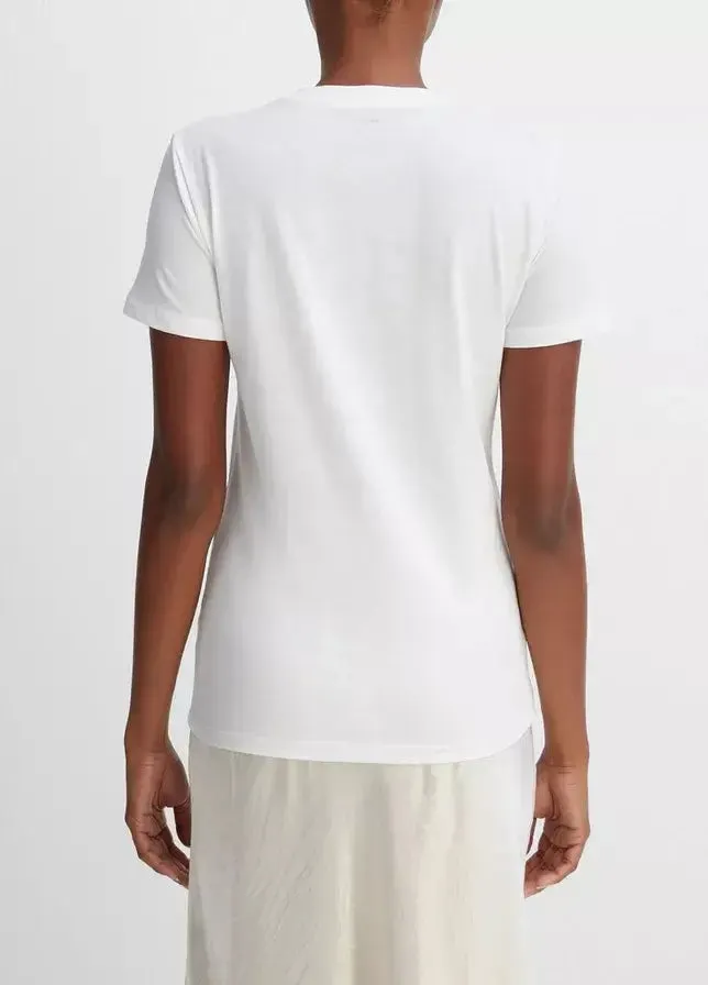 Essential Crew in Optic White