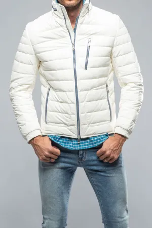 F1 Racer Down Jacket In White