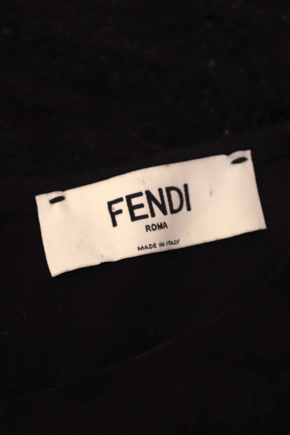 Fendi Suede Ombré Fringe Sweatshirt