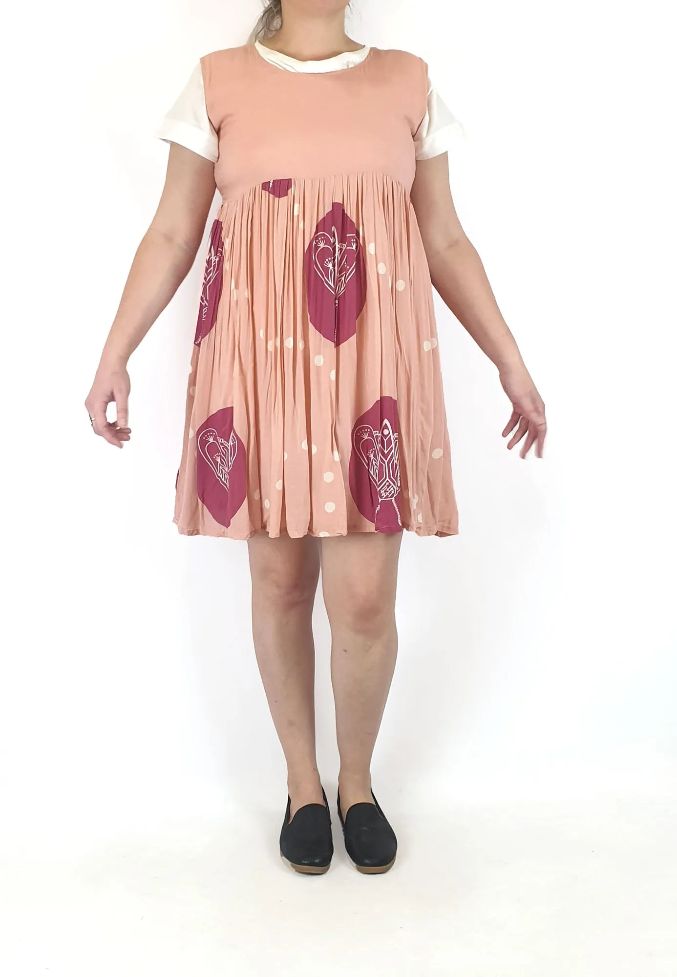 Frank and Dolly's unique print dress size L