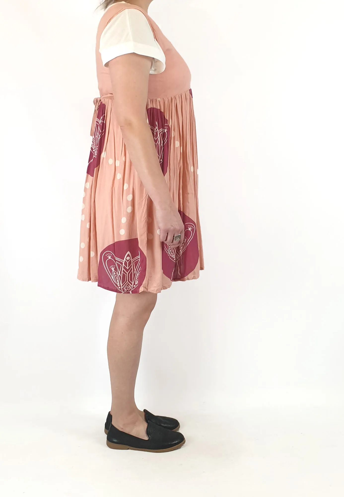 Frank and Dolly's unique print dress size L