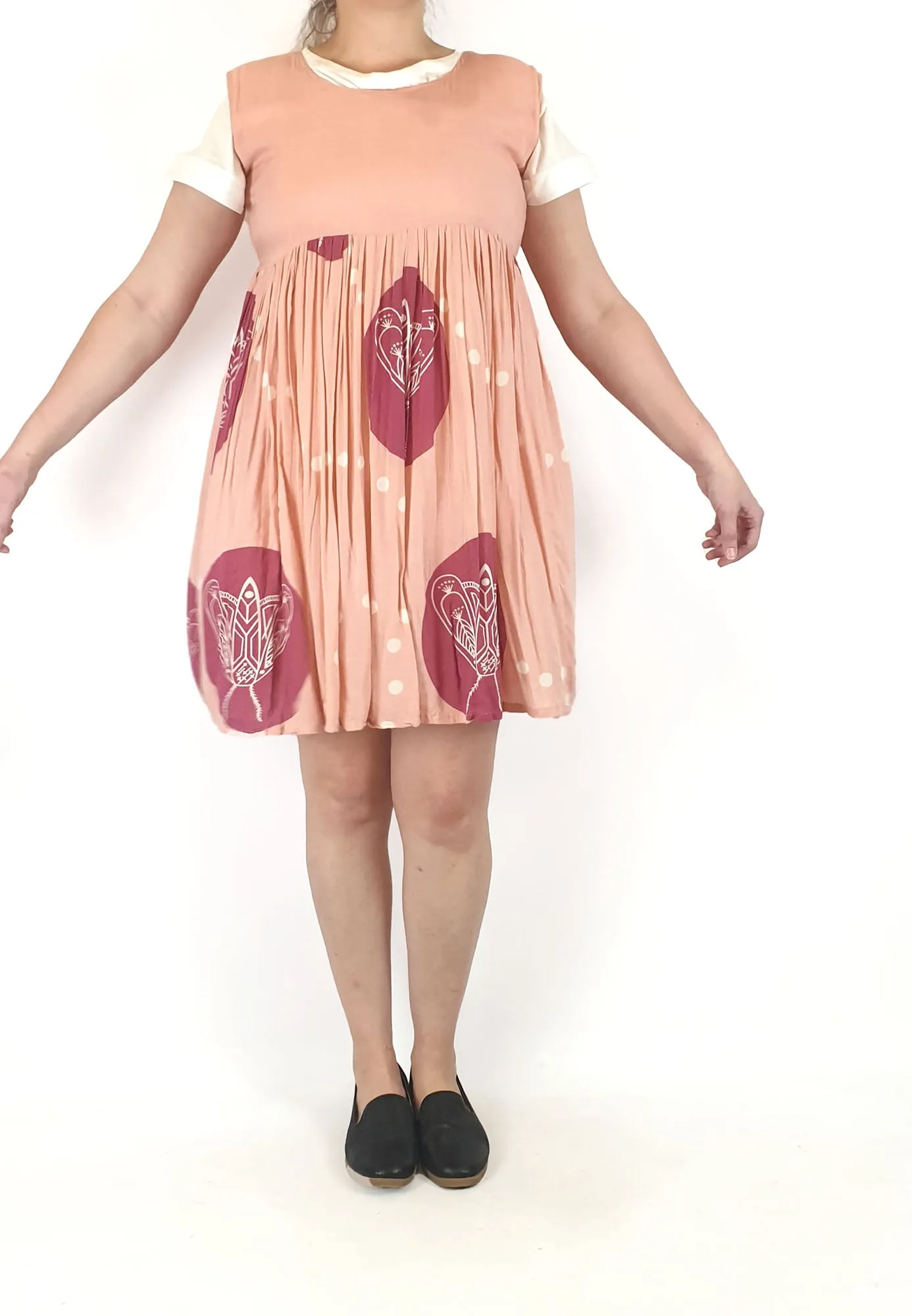 Frank and Dolly's unique print dress size L