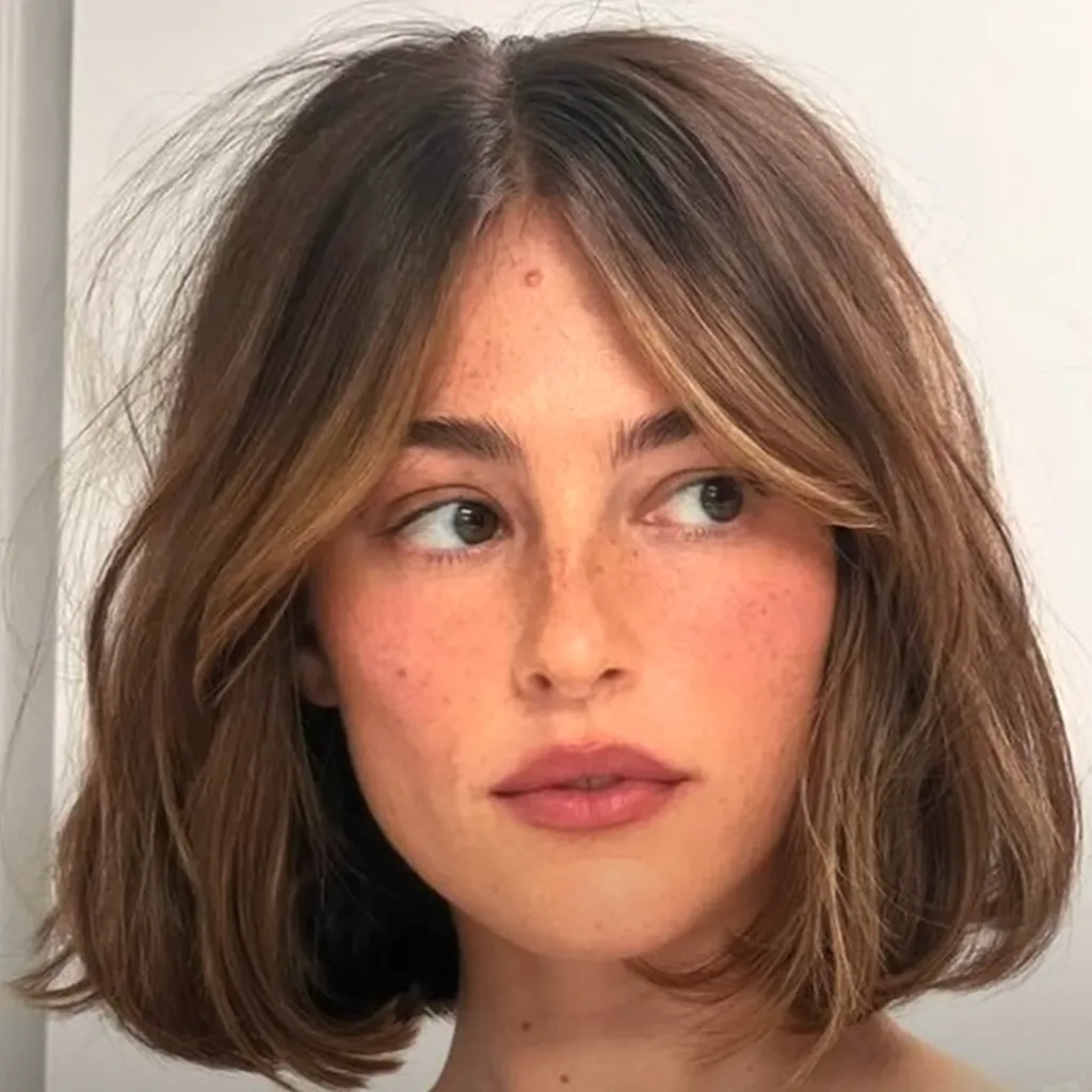 French Bob | Lace Front Heat Friendly Synthetic Wig | 8" Inch | Invisible Layer Collection