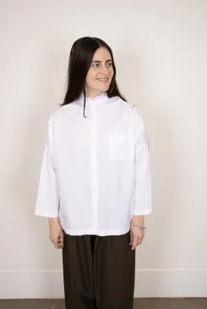 Gallego Desportes Shirt with Flounce Pocket