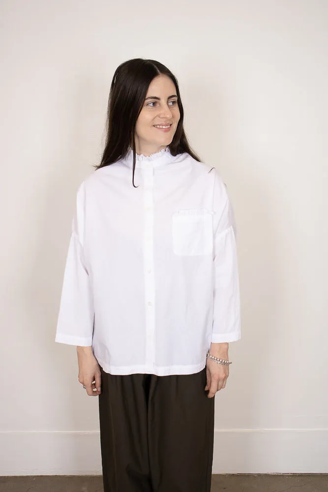 Gallego Desportes Shirt with Flounce Pocket