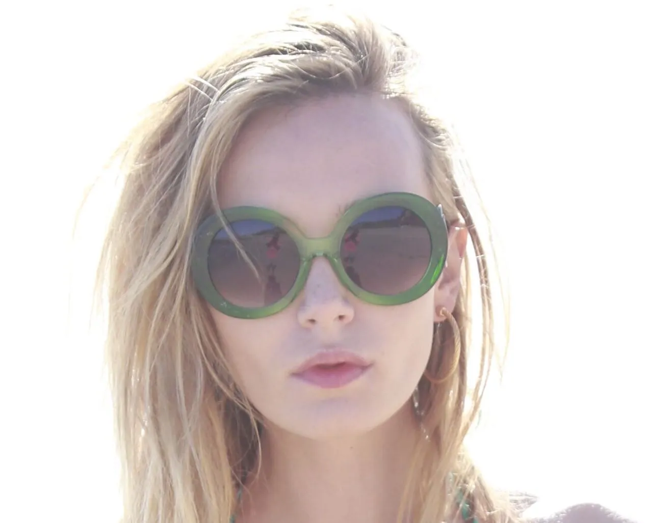 Go For Baroque Round Sunglasses