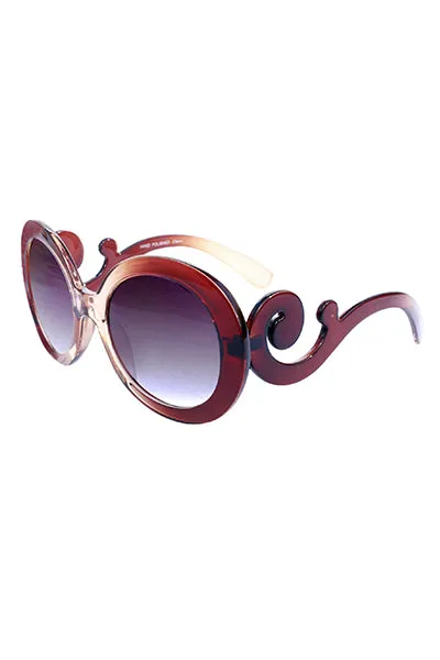 Go For Baroque Round Sunglasses