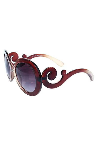 Go For Baroque Round Sunglasses