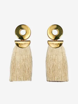 go go crater earrings - champagne