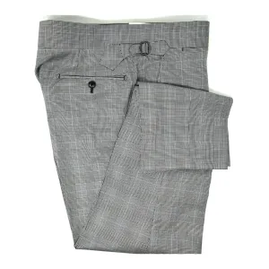 Grey Glenplaid Pale Blue Trousers