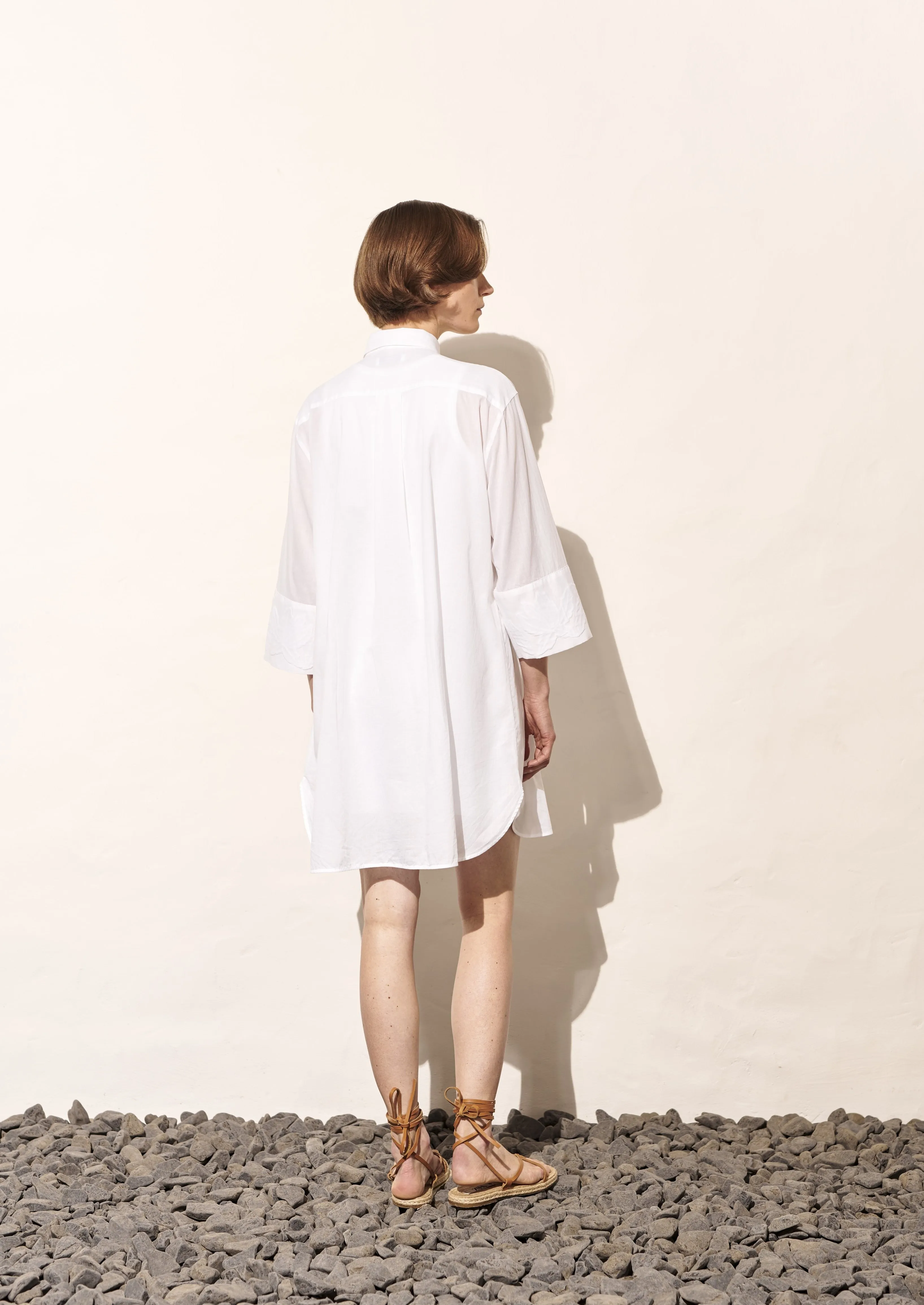 Handcrafted Applique Long Shirt