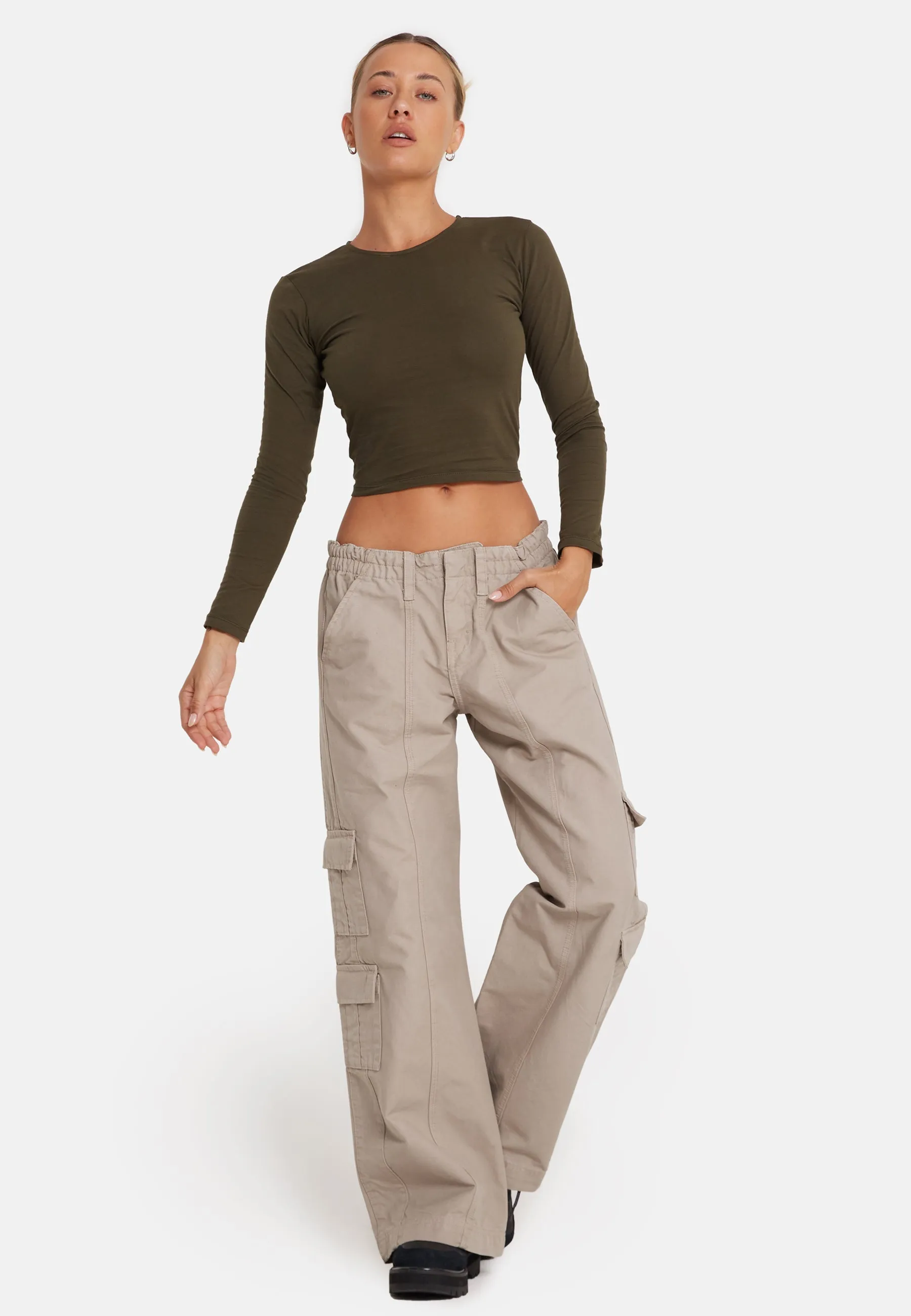 Hansa Cargo Trouser in Stone