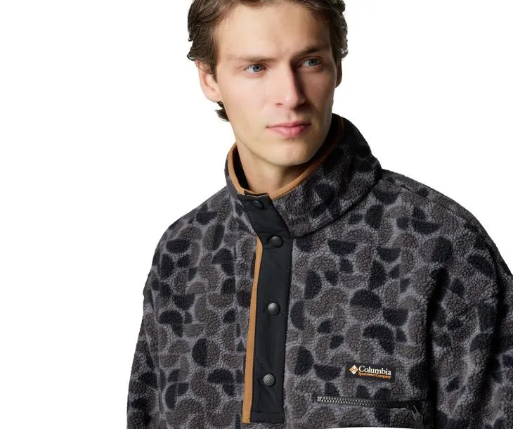 Helvetia Ii Printed Half Snap Fleece Top