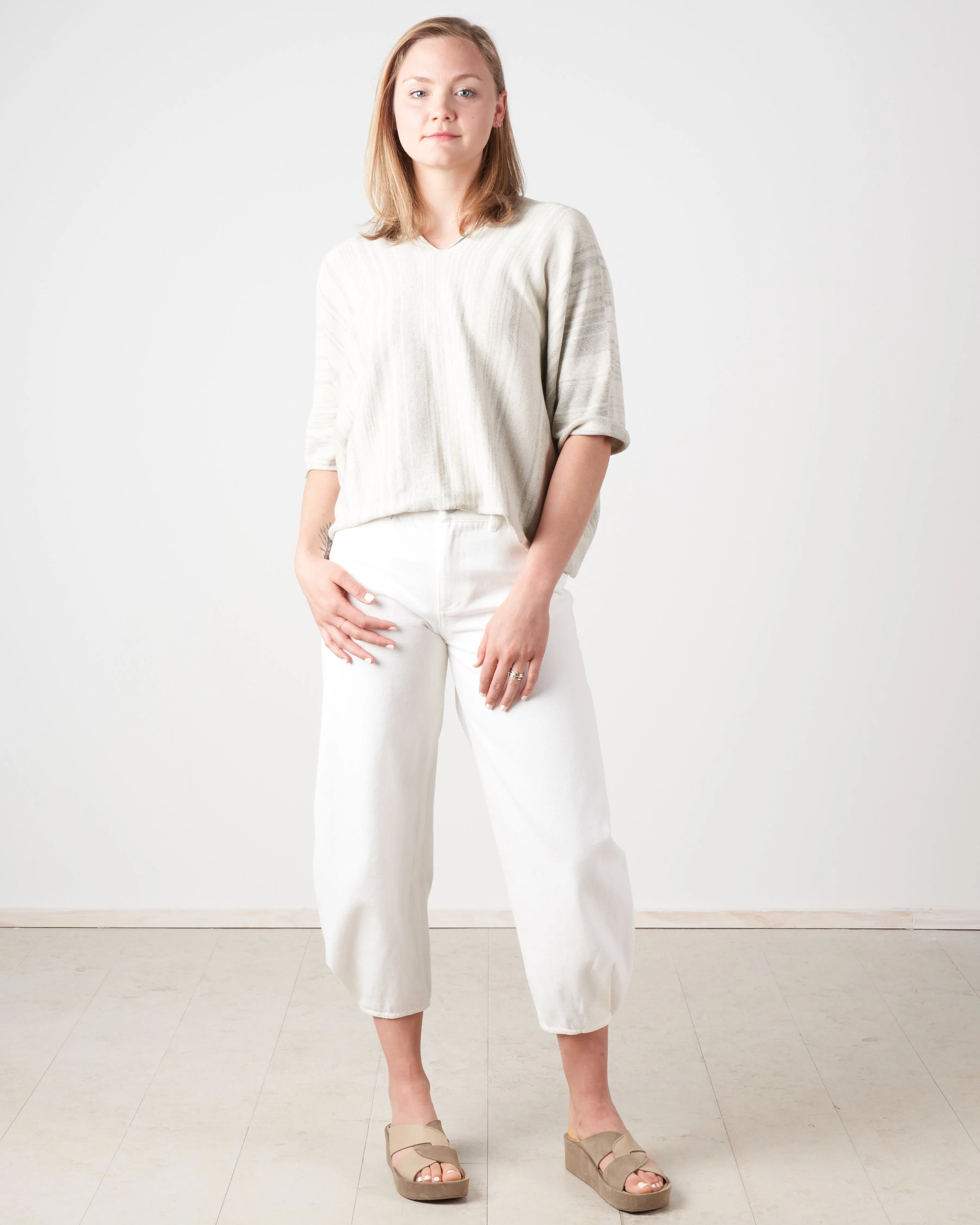 horizontal huipil - marl stripe